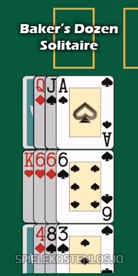 spiele Baker's Dozen Solitaire kostenlos