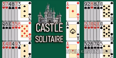 spiele Beleaguered Castle Solitaire kostenlos