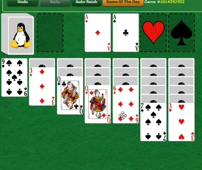 Klondike Solitaire by Green Felt Spielszene